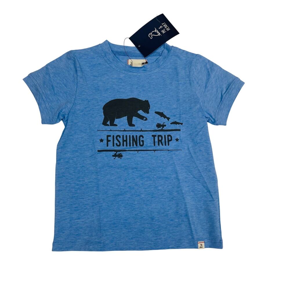 NWT Me & Henry 18/24M Fishing Trip Tee